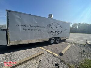 Like New 2022 - 8' x 22'' Kitchen Food Concession Trailer