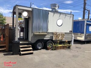 Quality-Built 2019 - 8' x 16' Mobile Kitchen Food Trailer with Porch