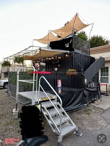 LOADED 2021 8.5' x 20' Mobile Restaurant with Fold Down Deck and Rooftop Seating