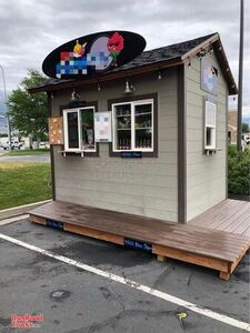 2020 - 8' x 12' Shaved Ice Shack Concession Snowball Stand