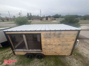 Like-New - 2023 8' x 16'  Concession Trailer with Porch | Mobile Street Vending Unit