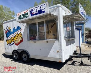 2000 Wells Cargo 8' x 16' Shaved Ice Concession Trailer / Snowball Vending Unit