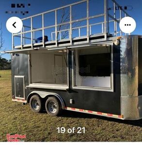 Never Used - Mobile Street Vending Unit- Empty Concession Trailer with Bathroom