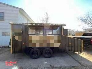 Used - Barbecue Concession Trailer with Built-In Smoker Grill
