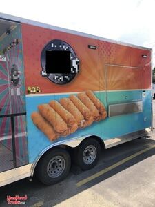 2022 8.5' x 20' Kitchen Food Trailer with Porch | Food Concession Trailer