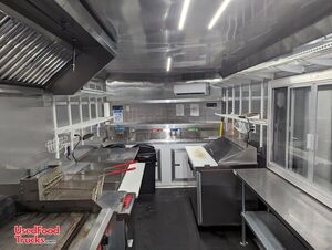 Like-New - 2023 8.5' x 18' Empire Cargo Kitchen Food Concession Trailer with Pro-Fire Suppression