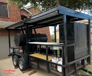 Like New Open BBQ Smoker Tailgating Trailer / Mobile BBQ Rig