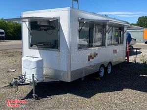20' Street Food Vending Concession Trailer with 2005 Dodge Ram 1500 Truck