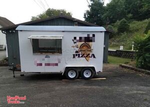 Turnkey 2014 - 7.5' x 14' Wood-Fired Pizza Trailer / Mobile Pizza Unit