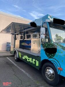 Ready to Serve Used GMC Step Van Kitchen Food Truck with Pro-Fire