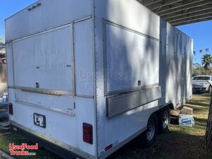 Never Used 2009 - 8.5' x 18' Kitchen Food Trailer with Pro-Fire