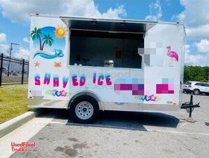 Compact and Inspected - 2021 Shaved Ice Concession Trailer | Mobile Snowball Unit