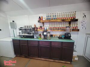 Like-New - 2022 8.5' x 16' Wells Cargo Coffee-Espresso Concession Trailer | Mobile Beverage Unit
