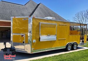 2015 Freedom 8.5' x 22' Barbecue Concession Vending Trailer with 10' Porch