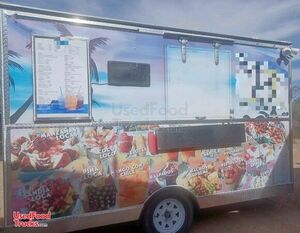 Basic Mobile Vending Trailer / Ready to Transform Used Food Concession Unit