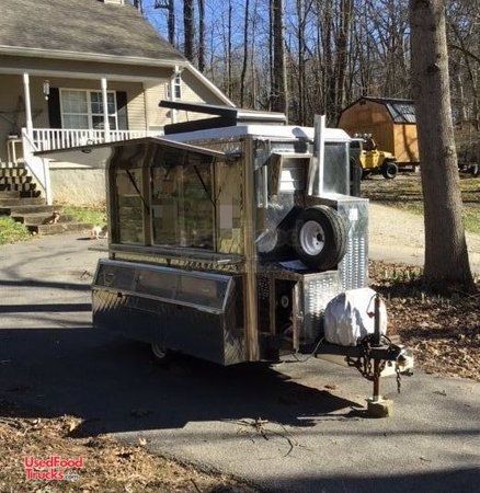 2009 - 5' x 8' All Stainless Steel Food Concession Trailer/Street Food Vending Stand