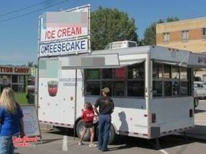 2009 16' Used Ice Cream Concession Trailer
