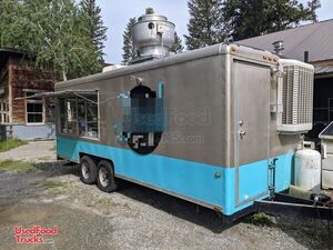 Fully-Loaded Wells Cargo 8' x 20' Kitchen Food Trailer with Pro-Fire