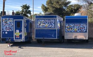 Turnkey Mobile Shaved Ice Concession Business with 3 Trailers