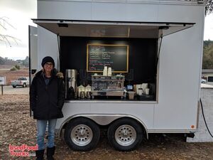 2018 7' x 10' Health Department Approved Coffee Concession Trailer