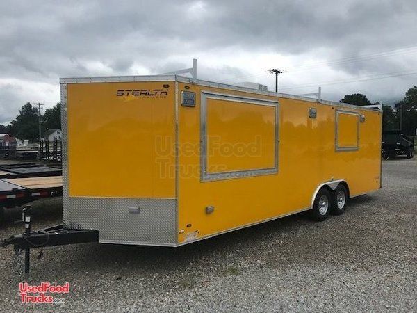 2019 8.5' x 24' Never Used Titan Food Concession Trailer Condition