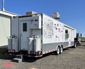 Loaded Meticulously Maintained 2008 - 8.6' x 34' Food Concession Trailer with Full Living Quarters