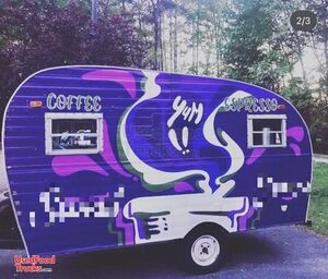 Vintage - Mobile Coffee and Beverage Concession Trailer