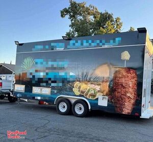 Well-Equipped Permitted 2021 Mobile Kitchen Food Trailer with Pro-Fire