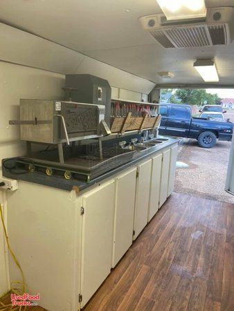 8' x 16' Snowball Concession Trailer / Mobile Shaved Ice Business