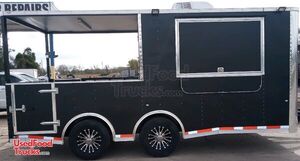 2021 Cargo Craft 8' x 16' Food Concession Trailer with Porch and Fire Suppression