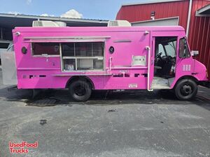 2002 18' Workhorse P42 PINK Commercial Kitchen Food Truck with Rebuilt Motor
