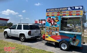 Ready to Use 2018 Compact Street Food and Beverage Concession Trailer