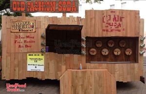 Old Western Style 2013 8' x 16' Old Fashioned Soda and Funnel Cake Concession Trailer