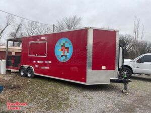 2020 WOW 8.5' x 26' Food Concession Trailer with Porch and Pro-Fire