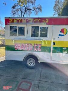 2022 - 6' x 12' Shaved Ice - Snowball Concession Trailer