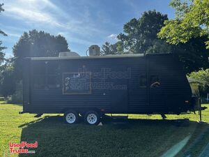 2013 21' Food Concession Trailer with Restroom and Unused 2020 Kitchen
