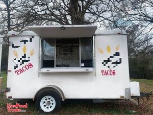 Used - Taco Trailer and Corn Roaster | Concession Food Trailer