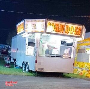 2003 United Carnival Style Concession Trailer Festival Food Stand for Corn Dogs & Hot Dogs