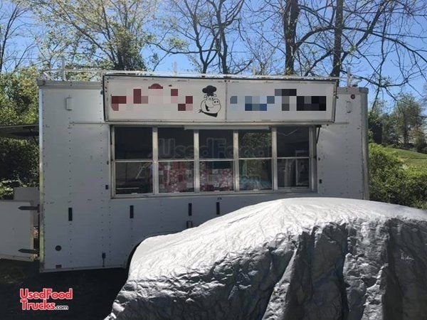2003 - 8' x 18' Food Concession Trailer Used Mobile Kitchen