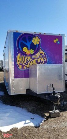 Loaded 2019 8' x 20' Freedom Food Concession Trailer with Pro Fire Suppression