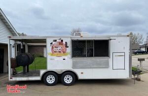 2010 - 20' Barbecue Concession Trailer with 6' Porch / Used Mobile BBQ Rig