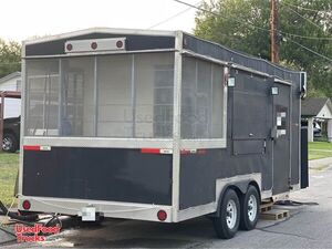 2020 8' x 18' Kitchen Food Trailer with Porch | Mobile Food Unit