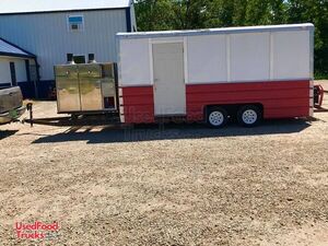 Fully Remodeled Clean Mobile Barbecue Food BBQ Smoker Concession Trailer