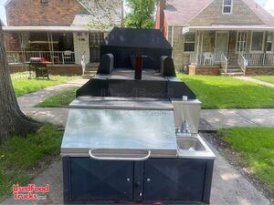 Used 21' Open BBQ Smoker Trailer/Ready to Work BBQ Rig