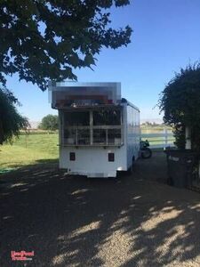 7' x 12' Shaved Ice Concession Trailer