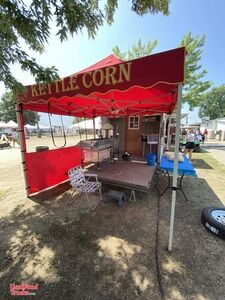 TurnKey - Cynergy 2021 8.5' x 20' Kettle Corn / Lemonade Shaved Ice Concession Trailer w/ Tent