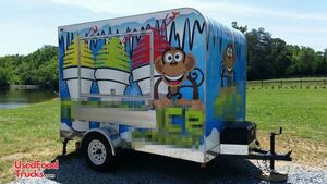 12' Shaved Ice Concession Trailer