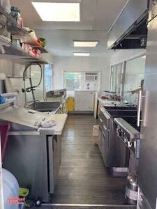 Used Mobile Kitchen Food Vending Trailer with Fire Suppression System