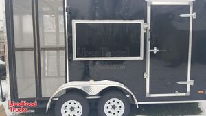 NEW 2017 - 7' x 12' Food Concession Trailer with Porch