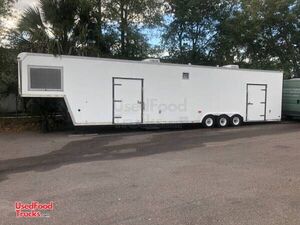 8' x 34' Pace American Kitchen Concession Trailer with Pro Fire Suppression